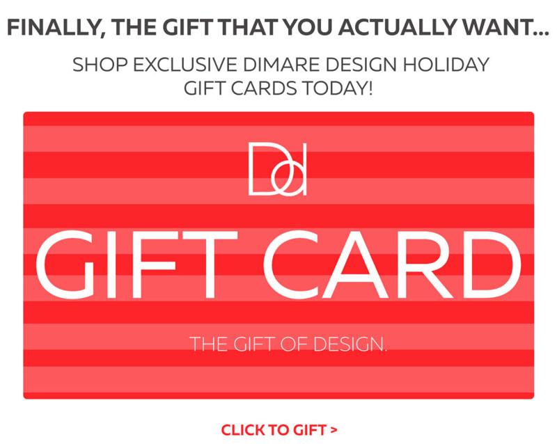 Dimare Gift Card