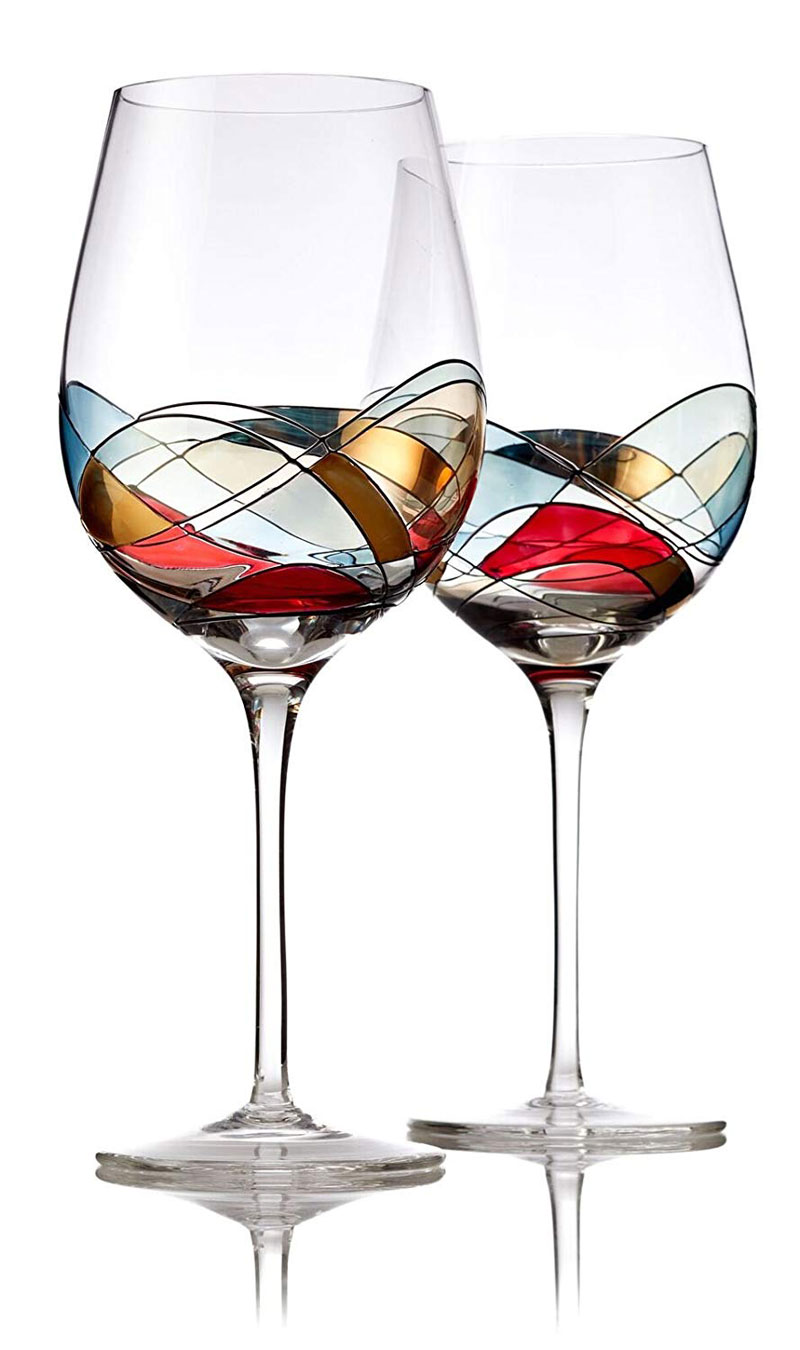 Matching Wine Glass Set