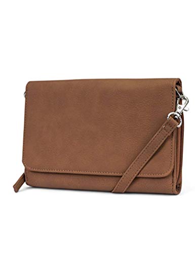 Mundi Rfid Crossbody Bag For Women Anti Theft Travel Purse Handbag Wallet Purse Vegan Leather