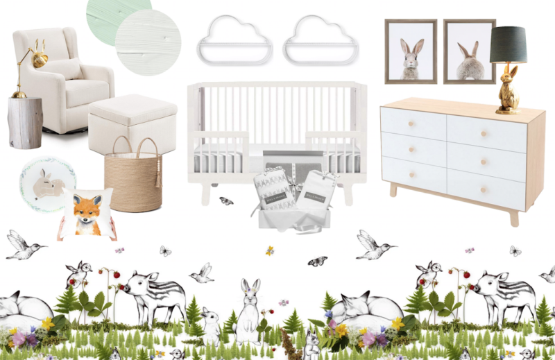 Vegan Nursery - Interior Design Course - DiMare Design