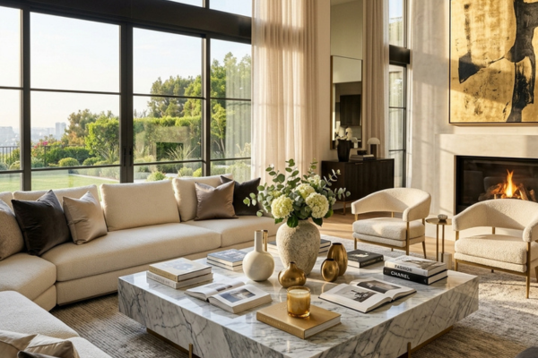 Luxury Living Room Modern Large Coffee Table